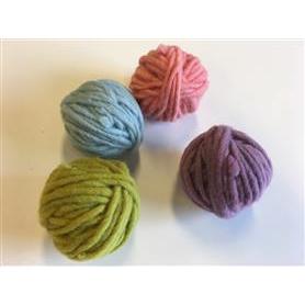 Thick 100% Pure Wool Yarn / 3.53 oz Pastel Colors-Yarn-Filges-Acorns &amp; Twigs