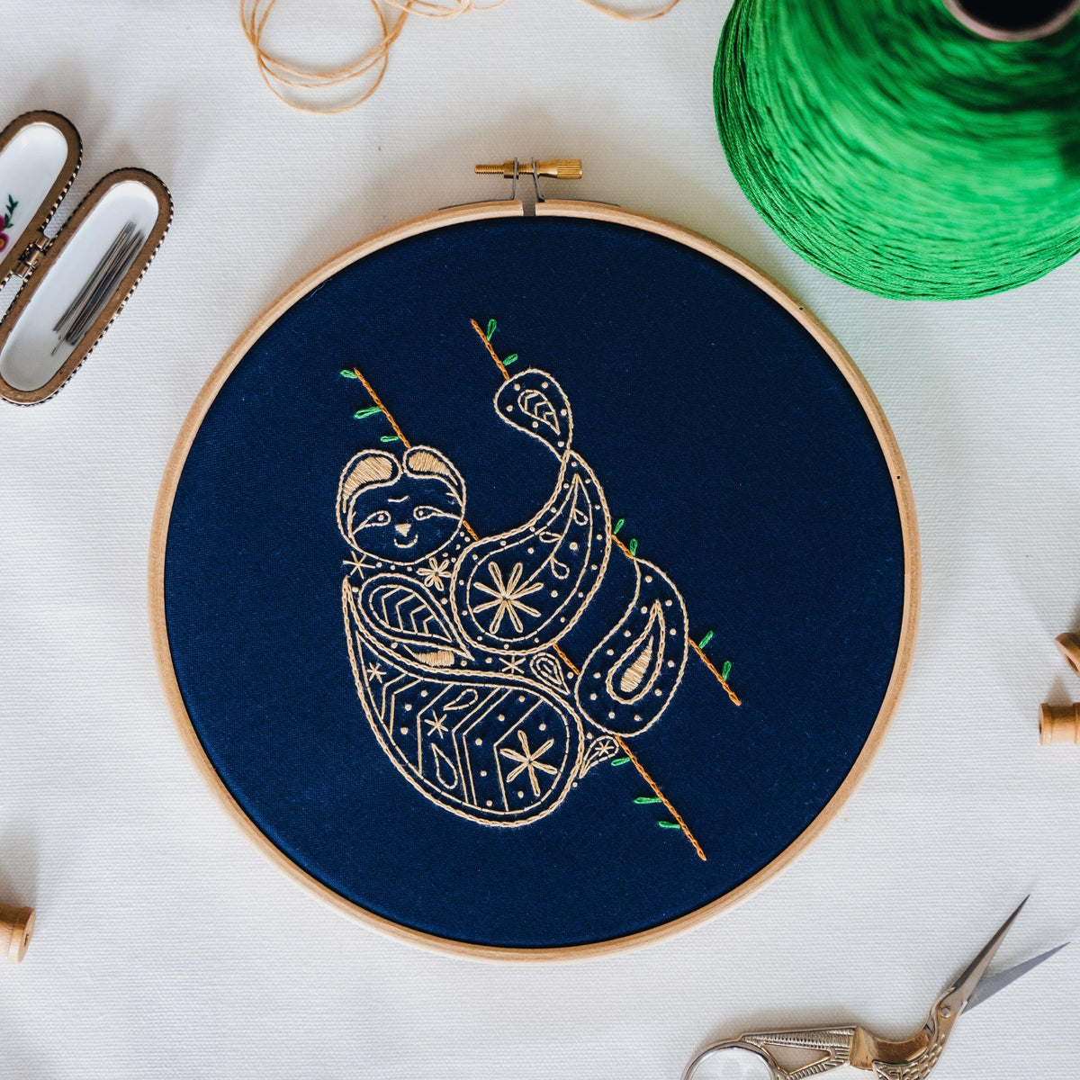 Tropical - Embroidery Pattern Packs-Embroidery-Paraffle-Acorns & Twigs