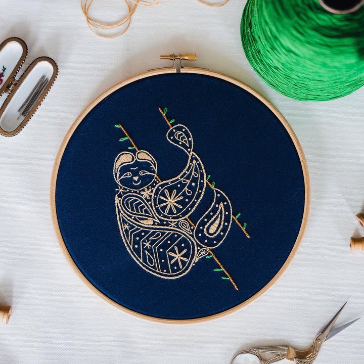 Tropical - Embroidery Pattern Packs-Embroidery-Paraffle-Acorns &amp; Twigs