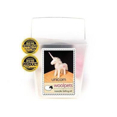 Unicorn Needle Felting Kit - INTERMEDIATE-Needle Felting-WoolPets-Acorns &amp; Twigs