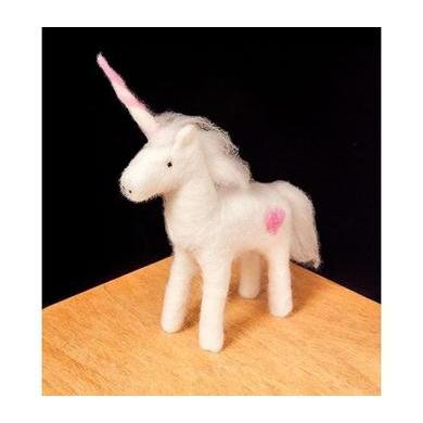 Unicorn Needle Felting Kit - INTERMEDIATE-Needle Felting-WoolPets-Acorns &amp; Twigs