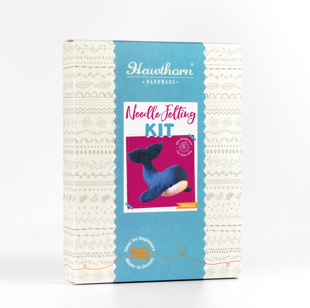 Whale Needle Felting Kit-Needle Felting-Hawthorn Handmade-Acorns &amp; Twigs