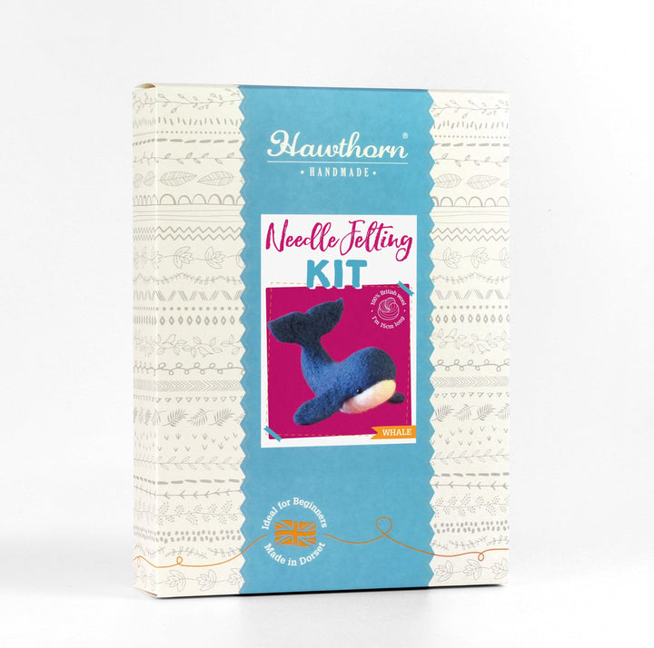 Whale Needle Felting Kit-Needle Felting-Hawthorn Handmade-Acorns &amp; Twigs