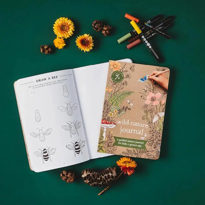Wild Nature Journal-Nature Activities-Your Wild Books-Acorns &amp; Twigs