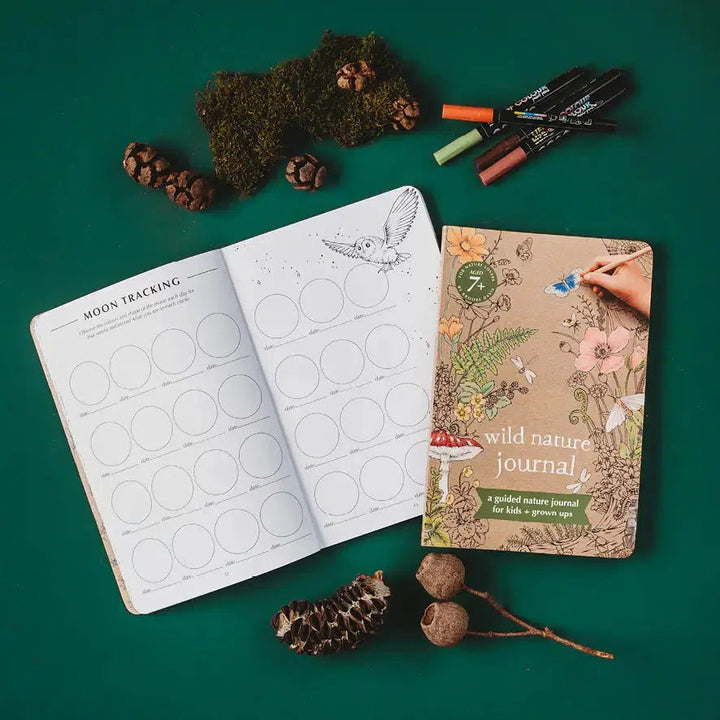 Wild Nature Journal-Nature Activities-Your Wild Books-Acorns &amp; Twigs