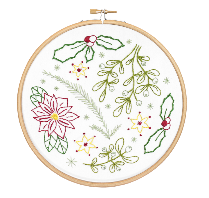 Winter Walk Embroidery Kit-Embroidery-Hawthorn Handmade-Acorns &amp; Twigs