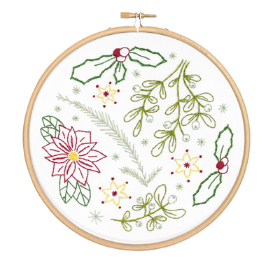 Winter Walk Embroidery Kit-Embroidery-Hawthorn Handmade-Acorns & Twigs
