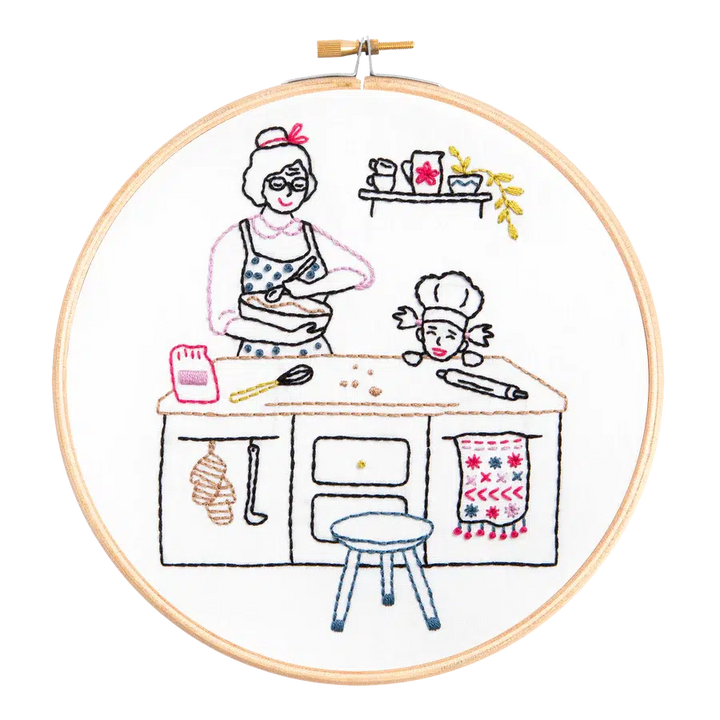 Wonderful Women-Bake Embroidery Kit-Embroidery-Hawthorn Handmade-Acorns &amp; Twigs