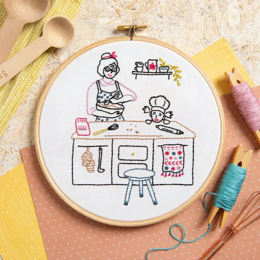 Wonderful Women-Bake Embroidery Kit-Embroidery-Hawthorn Handmade-Acorns &amp; Twigs