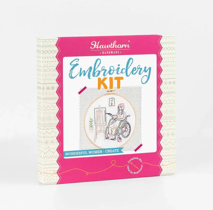 Wonderful Women-Create Embroidery Kit-Embroidery-Hawthorn Handmade-Acorns &amp; Twigs