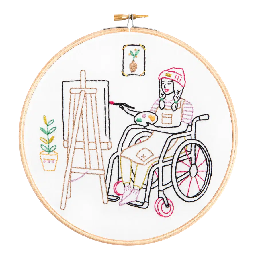 Wonderful Women-Create Embroidery Kit-Embroidery-Hawthorn Handmade-Acorns &amp; Twigs