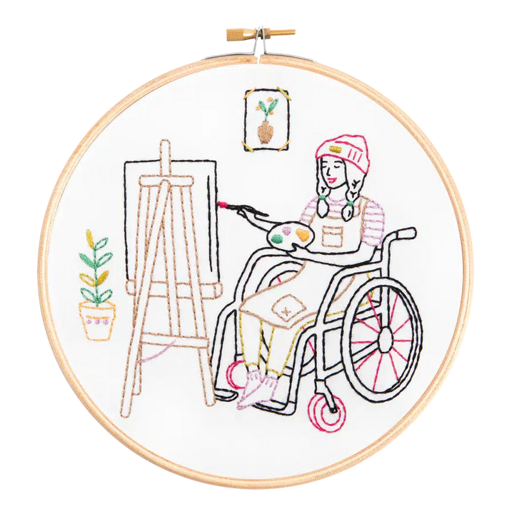 Wonderful Women-Create Embroidery Kit-Embroidery-Hawthorn Handmade-Acorns &amp; Twigs