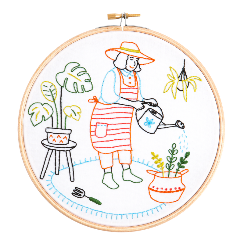 Wonderful Women-Grow Embroidery Kit-Embroidery-Hawthorn Handmade-Acorns & Twigs