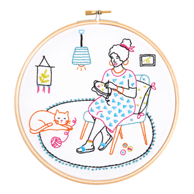 Wonderful Women-Relax Embroidery Kit-Embroidery-Hawthorn Handmade-Acorns & Twigs