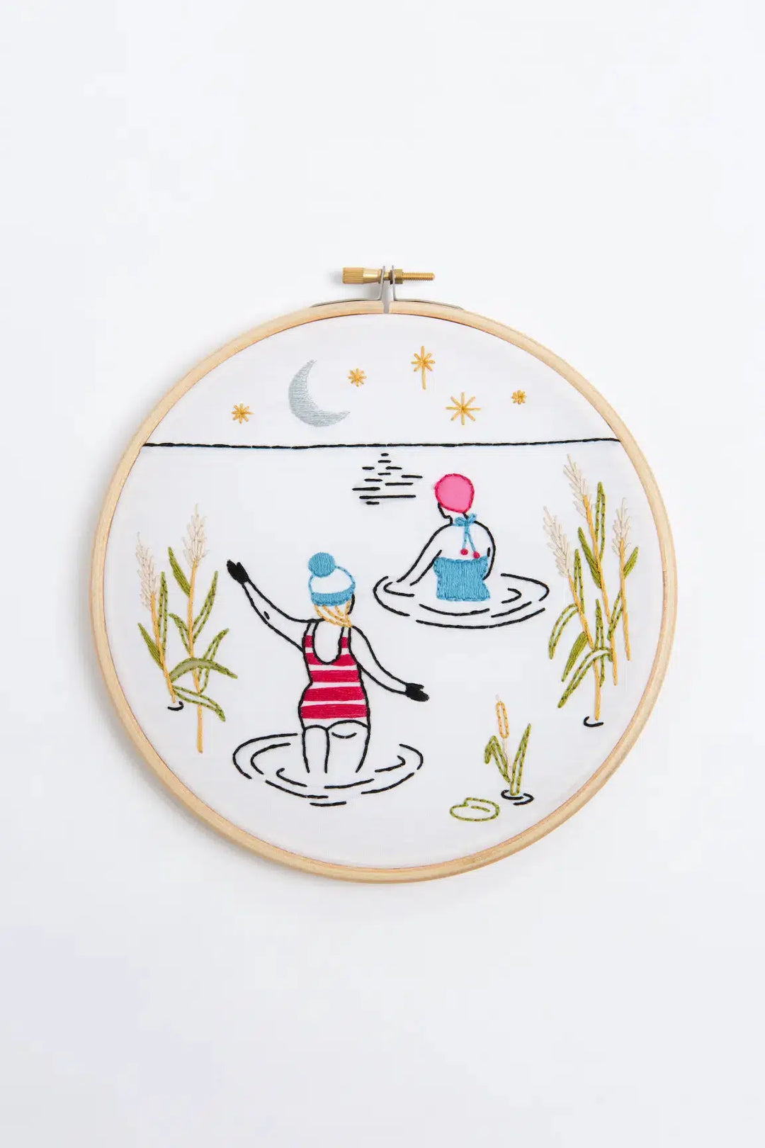 Wonderful Women-Swim Embroidery Kit-Embroidery-Hawthorn Handmade-Acorns &amp; Twigs