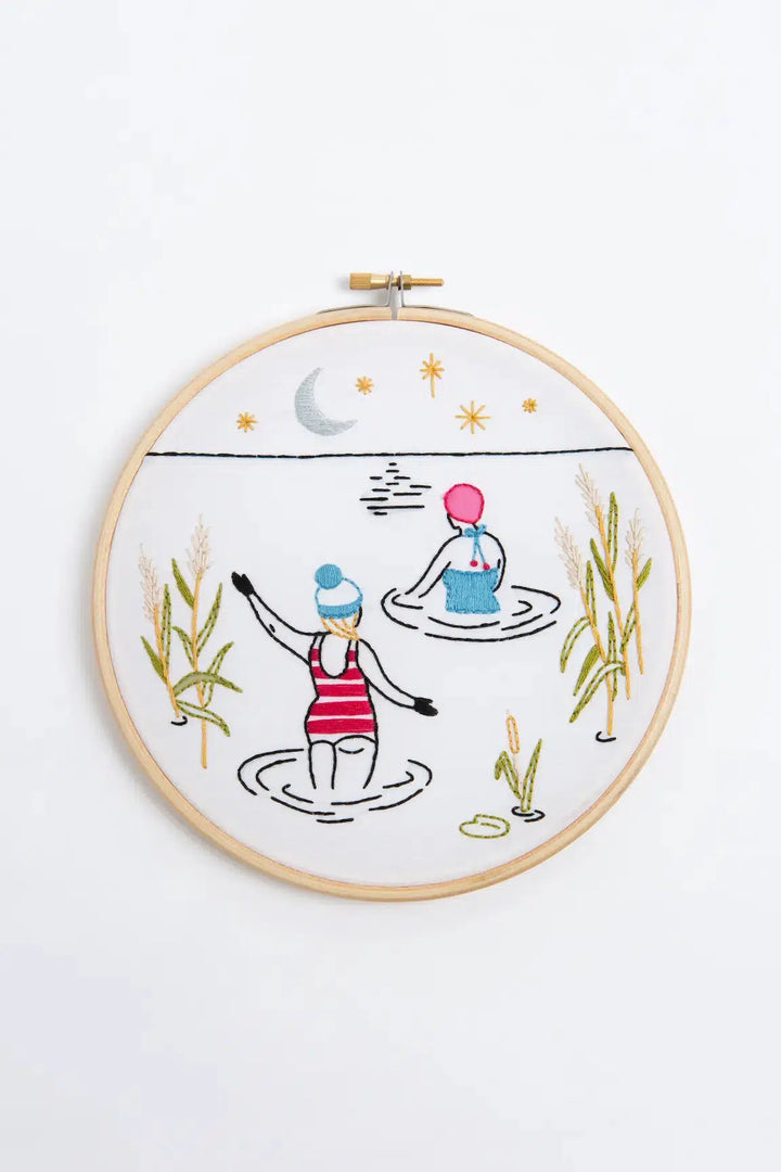Wonderful Women-Swim Embroidery Kit-Embroidery-Hawthorn Handmade-Acorns &amp; Twigs