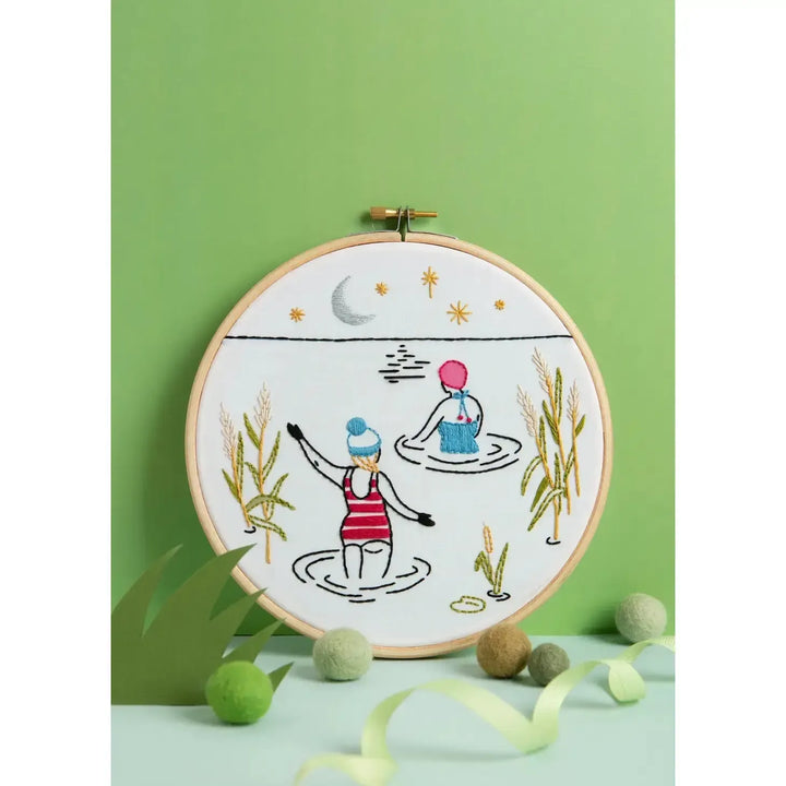 Wonderful Women-Swim Embroidery Kit-Embroidery-Hawthorn Handmade-Acorns &amp; Twigs