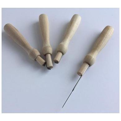 Wooden Felting Needle Holder for one single needle-Needle Felting-Acorns &amp; Twigs-Acorns &amp; Twigs
