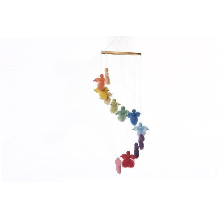 Wool Doll Mobile Kit - 13 Colors-Wool Kit-Filges-Acorns &amp; Twigs